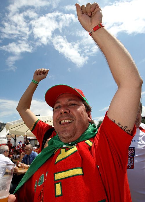 Fanoušci v Ženevě