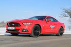 Ford Mustang při letošním testu EuroNCAP dostal jen dvě hvězdy. Ford poté sdělil, že v druhé polovině letošního roku dostane vůz přednárazový bezpečnostní asistent i asistent udržující vůz v pruzích, čímž se prý bezpečnost zlepší. Test Mustangu fastback.
