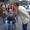 Zdeněk Tůma na invalidním vozíku