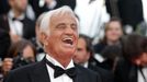 Jean-Paul Belmondo roku 2011 v Cannes převzal čestnou Zlatou palmu za celoživotní dílo.