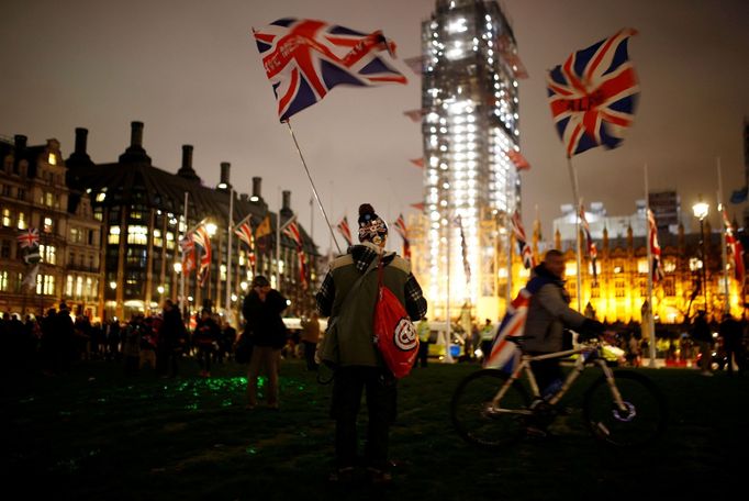 Britové čekají na brexit.