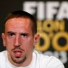 Franck Ribéry před vyhlášením ankety Zlatý míč