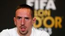 Franck Ribéry před vyhlášením ankety Zlatý míč