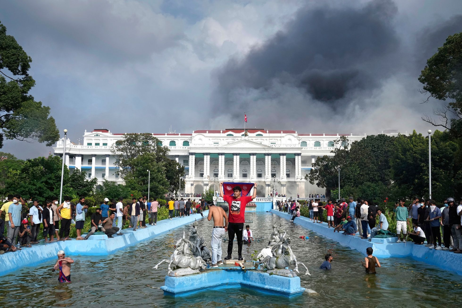 Nepál, demonstrace, nepokoje, sociální sítě, zákaz, Káthmándú