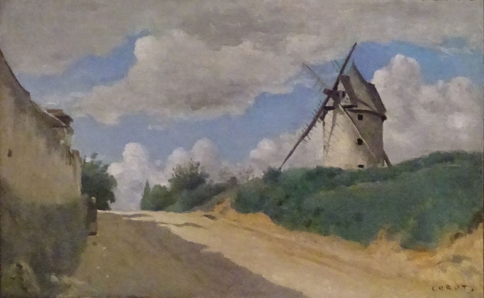 Jean-Baptiste Camille Corot: Větrný mlýn