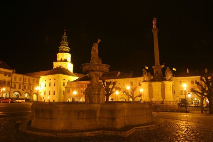 Velké náměstí v Kroměříži.