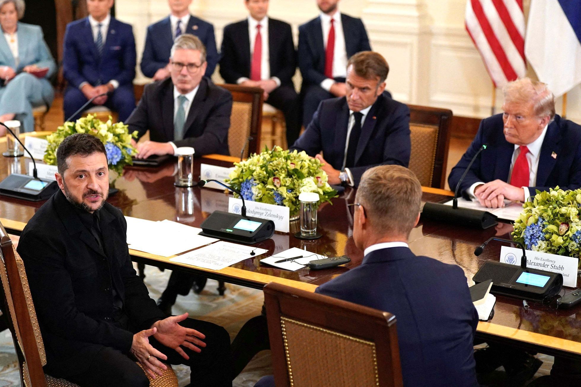 Trump, Zelenskyj, Bílý dům, summit, USA, Ukrajina, NATO