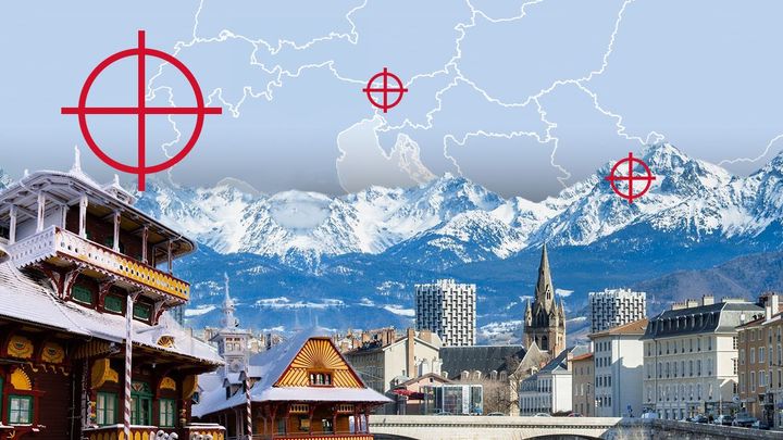 Zimní slepá mapa: Víte, kde leží nejznámější lyžařská střediska Evropy?; Zdroj foto: Shutterstock.com, Aktuálně.cz