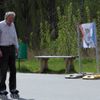 Jaroslav Lobkowicz poprvé na bruslích