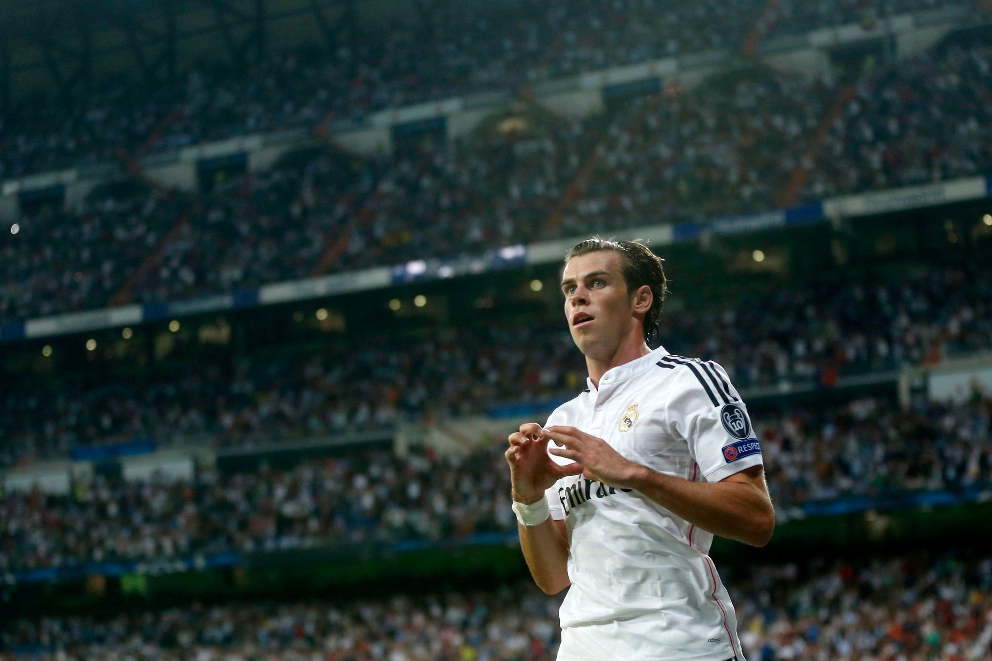 LM, Real-Basilej: Gareth Bale slaví gól