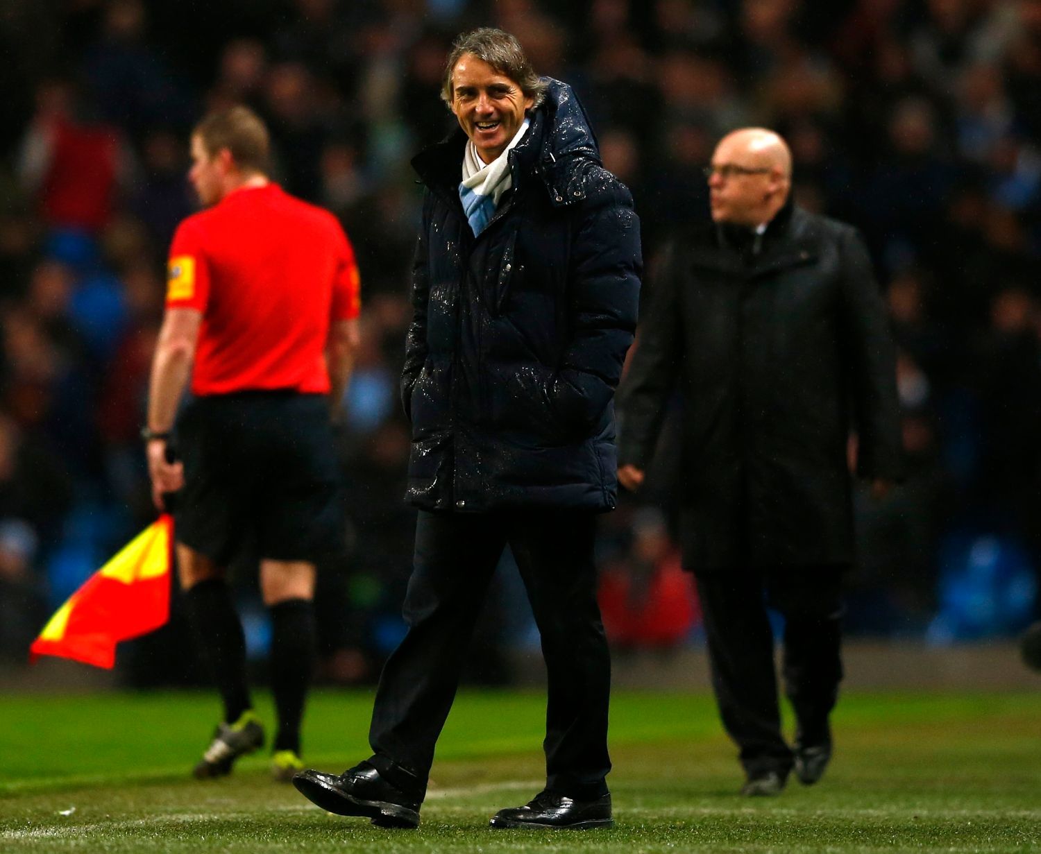 Premier League, Manchester City - Reading: Roberto Mancini