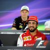 F1, VC Abú Zabí 2014:  Sebastian Vettel a Fernando Alonso