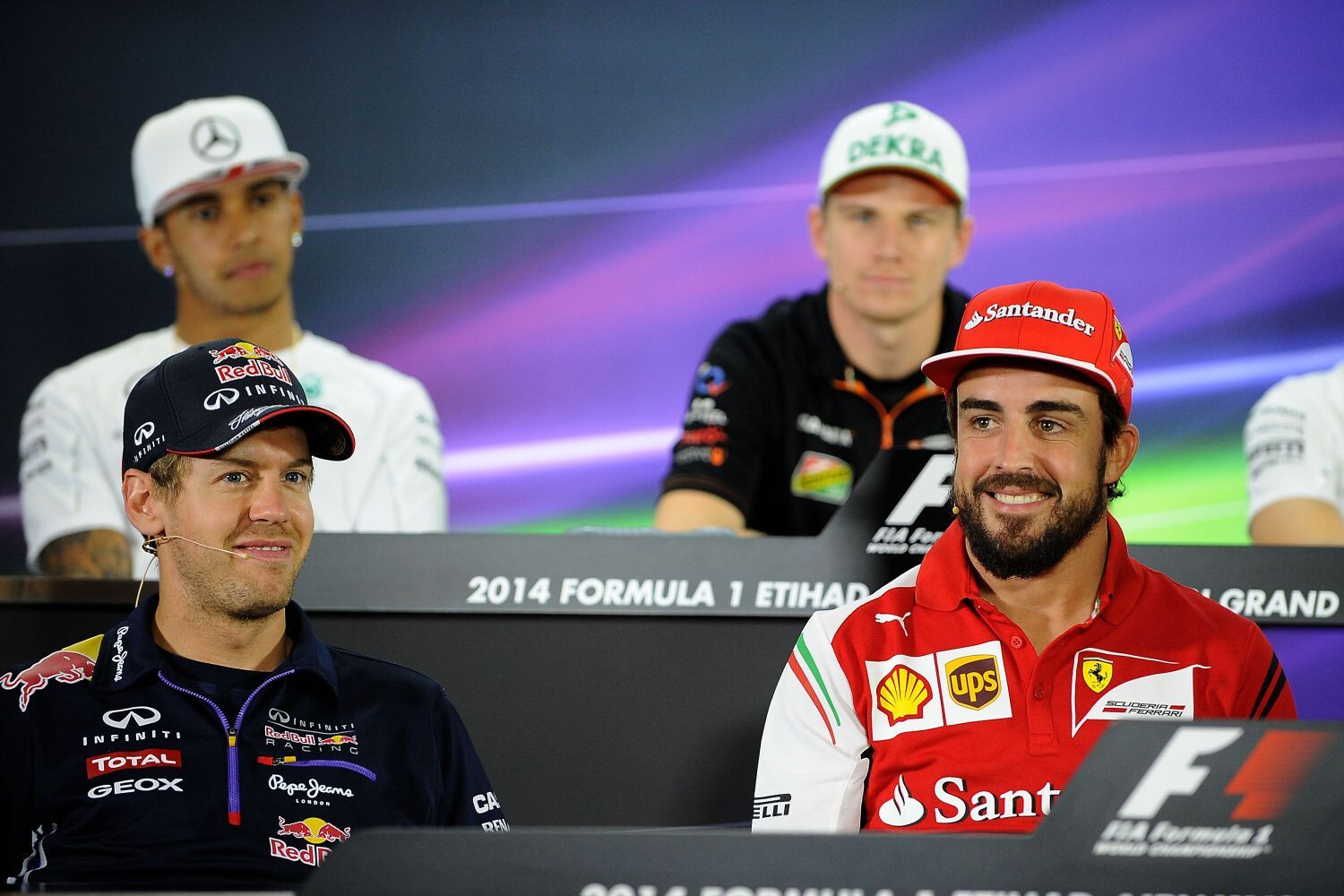 F1, VC Abú Zabí 2014:  Sebastian Vettel a Fernando Alonso