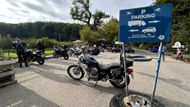 Bistro Tram nedaleko Buchlovic je oblíbené místo, kde se motorkáři scházejí.