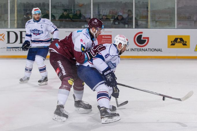 Open Air, 34. kolo Tipsport extraligy: Kometa Brno - HC Sparta Praha (Josef Kováčik a Andrej Kudrna)