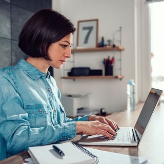 homeoffice, žena