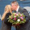 Lucie Šafářová a Ivo Kaderka před finále Prague Open 2019