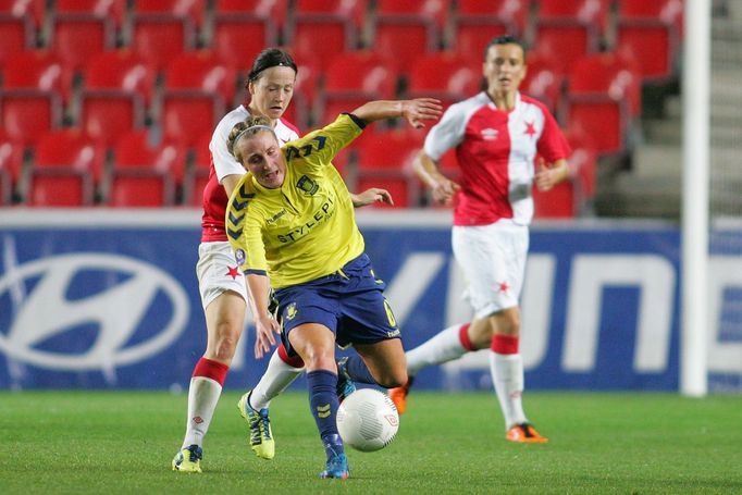 Liga mistrů žen: Slavia - Bröndby