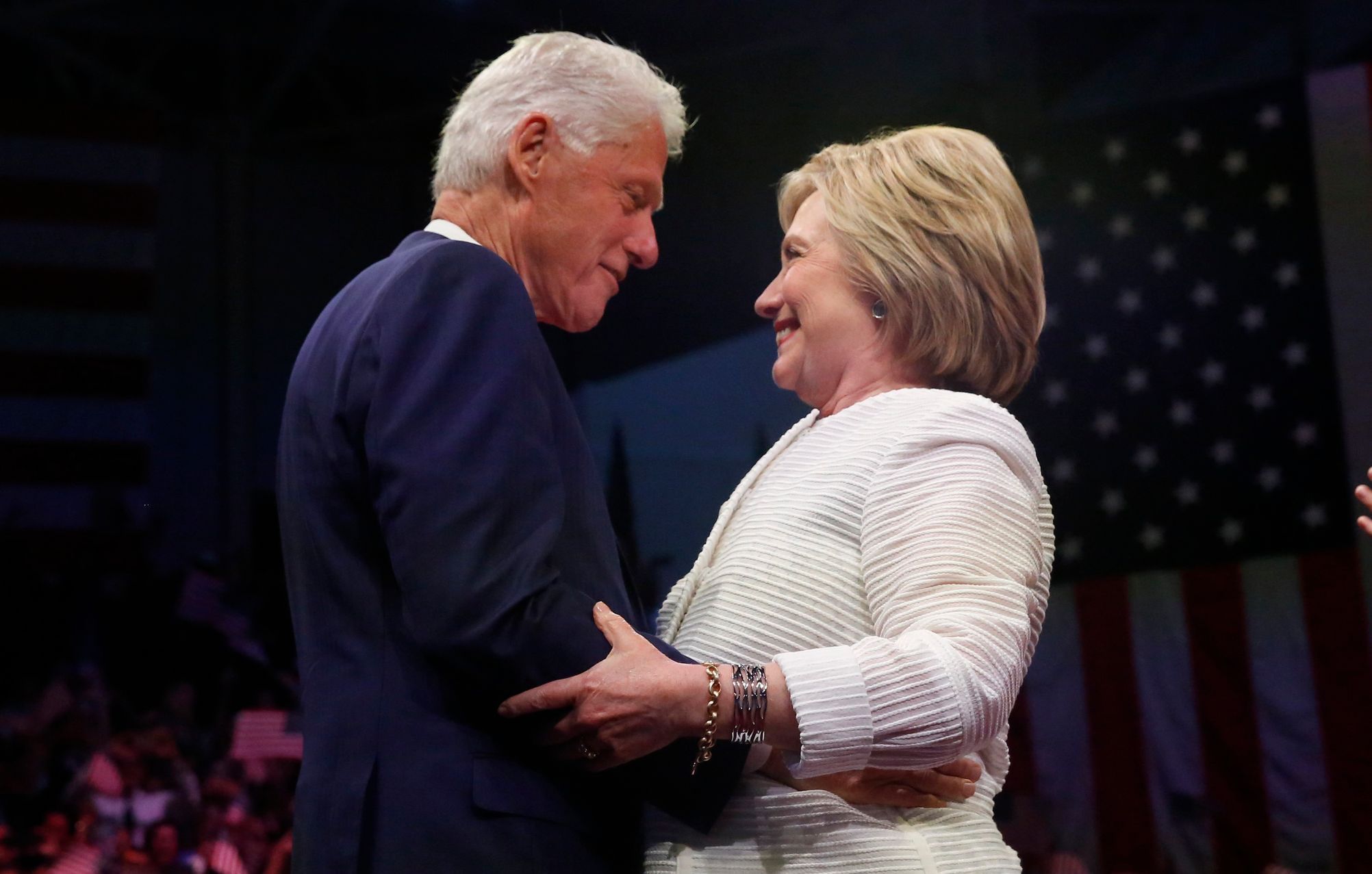Hillary Clintonová a Bill Clinton
