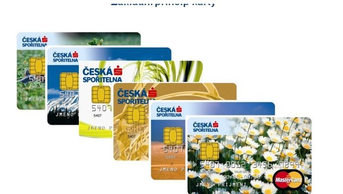 Platební karty ČS, ilustrační foto