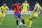 Španělé v přípravě opět jen remizovali, v Rumunsku nedali gól