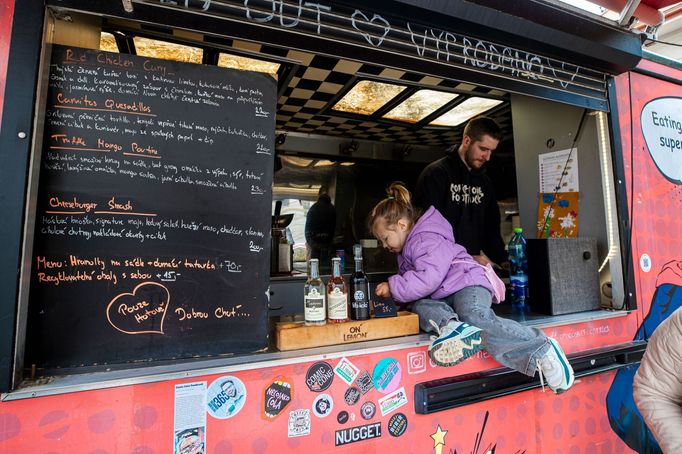 Comic Cone Food Truck ve Zlíně.