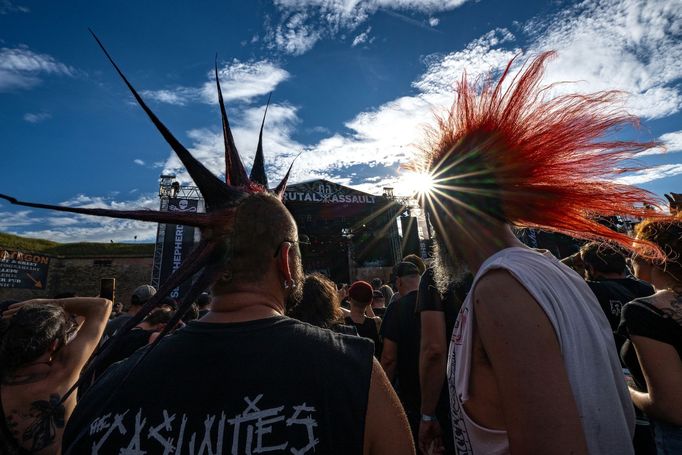 Snímek z letošního ročníku festivalu Brutal Assault.