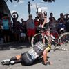 Dylan Groenewegen padá v 9. etapě na Tour de France 2018