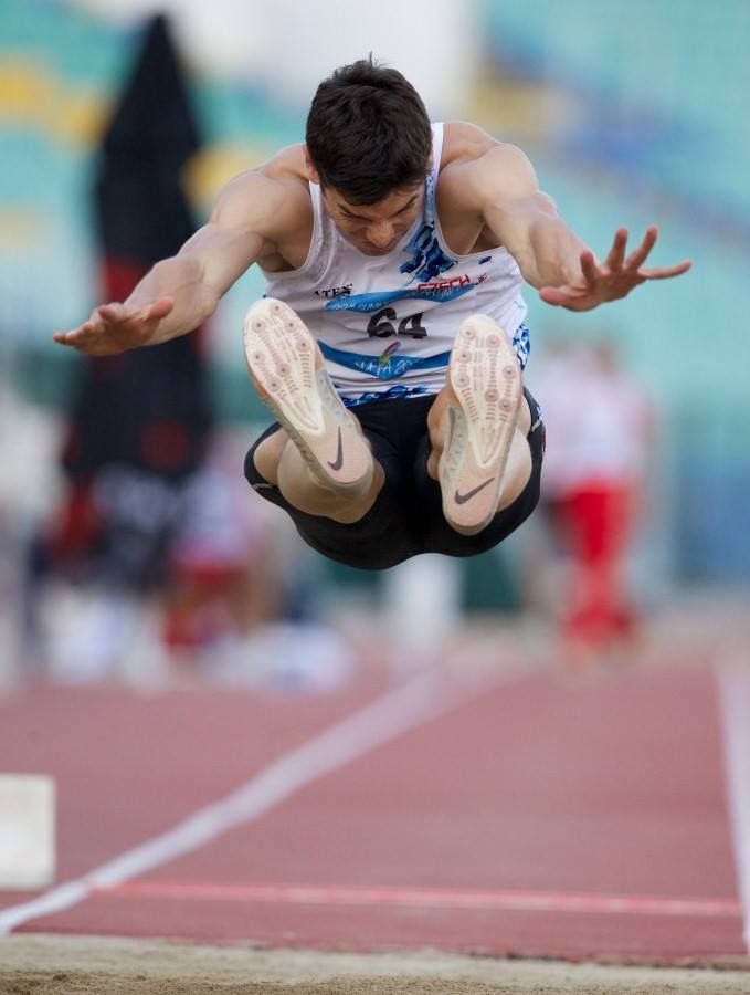 Jakub Nosek je i úspěšným atletem