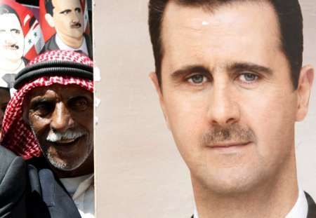Portrét Bašára Asada