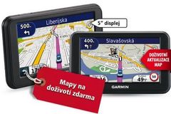 5" navigace s doživotní aktualizací map