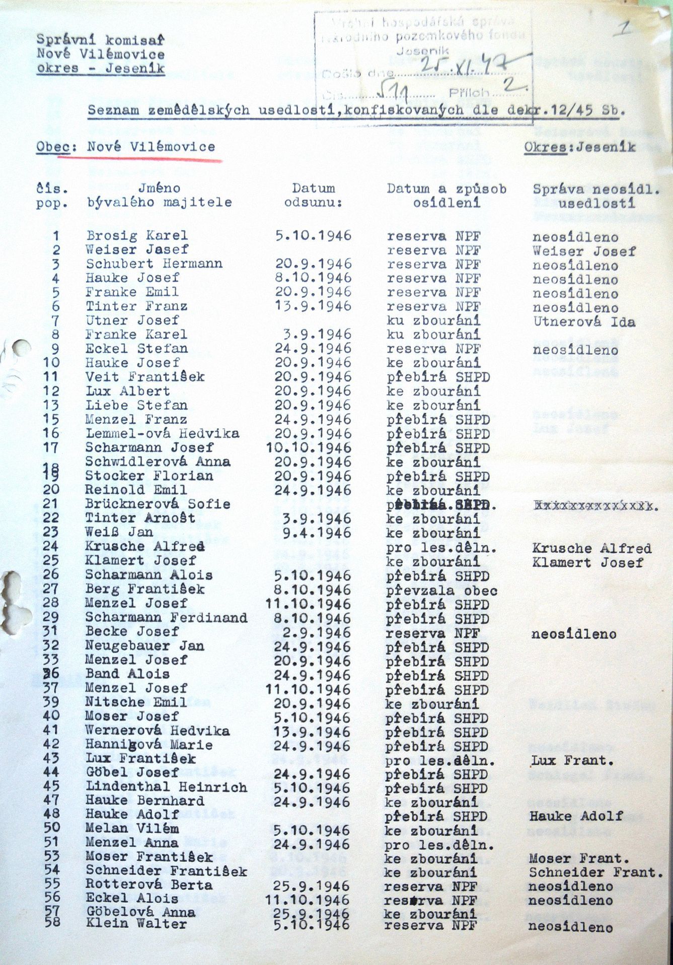 Jednorázové užití / Fotogalerie / Odsun Němců v roce 1945