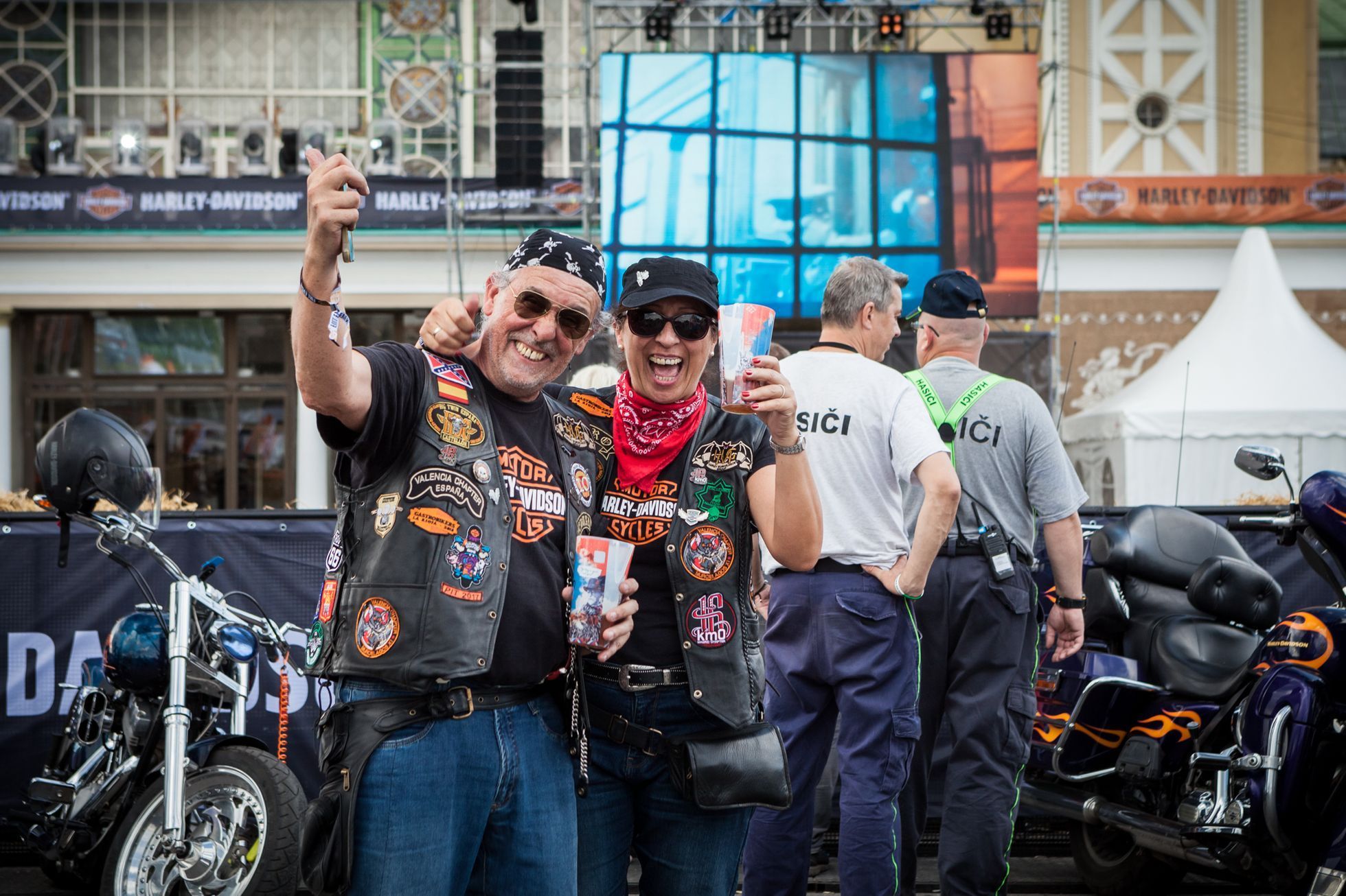 Oslava 115. výročí Harley-Davidson v Praze