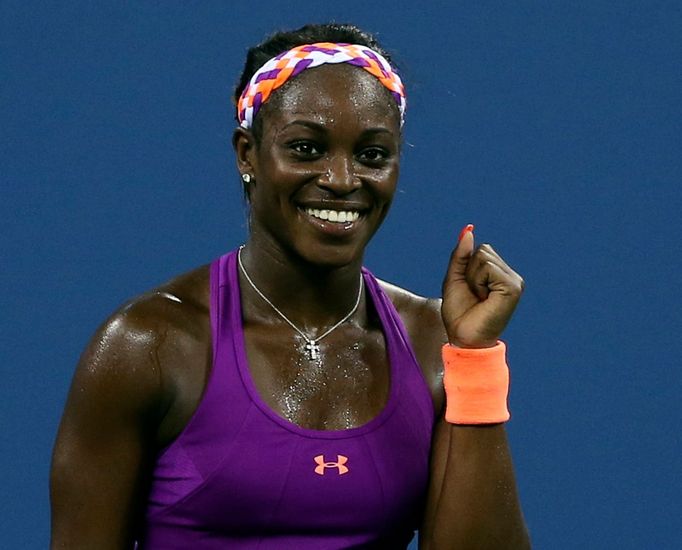 Sloane Stephensová na tenisovém US Open