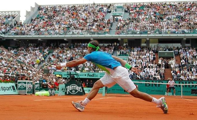 Rafael Nadal tahal od začátku za delší konec