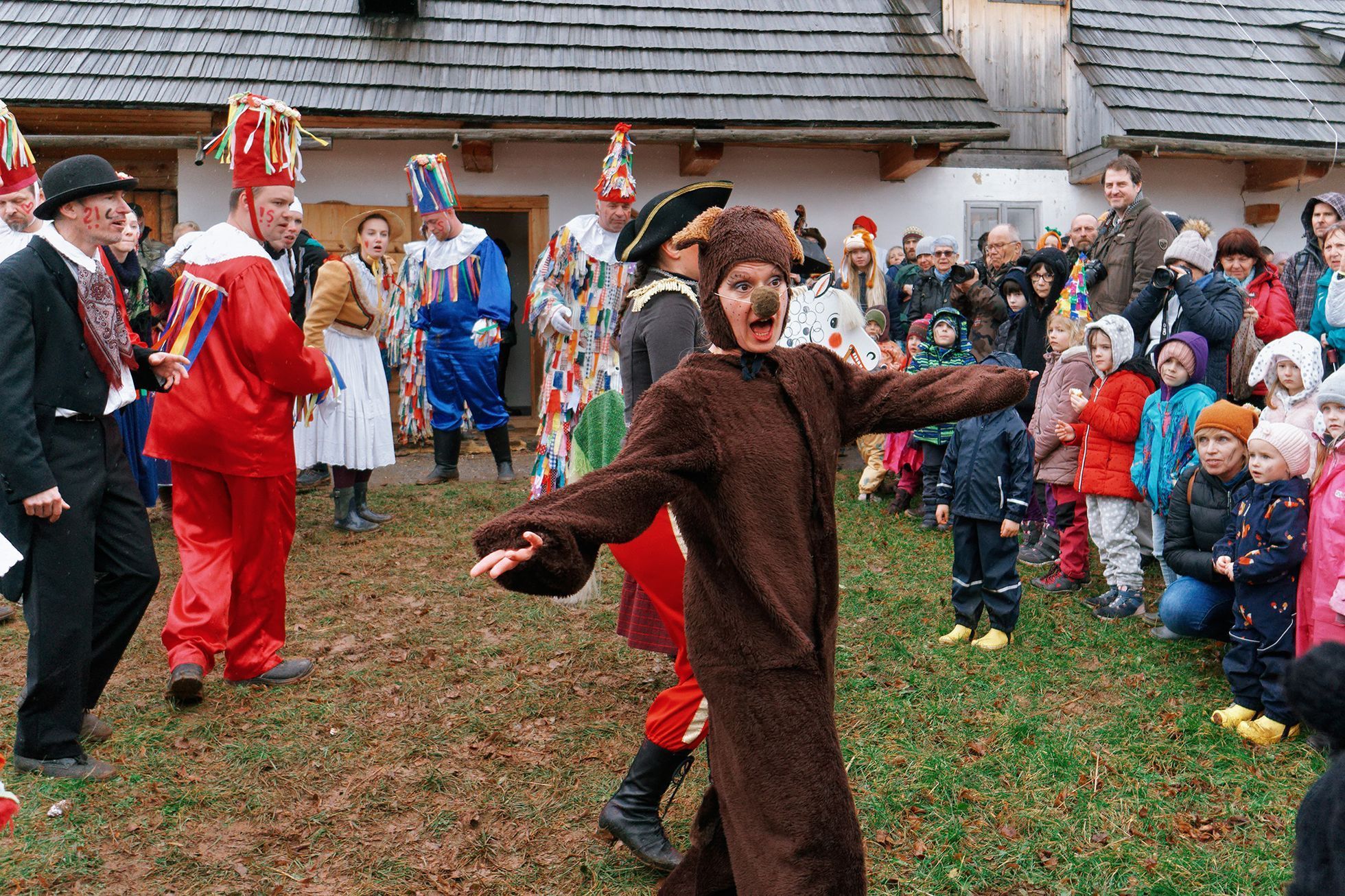 Masopust v Muzeu lidových staveb v Kouřimi, 2024