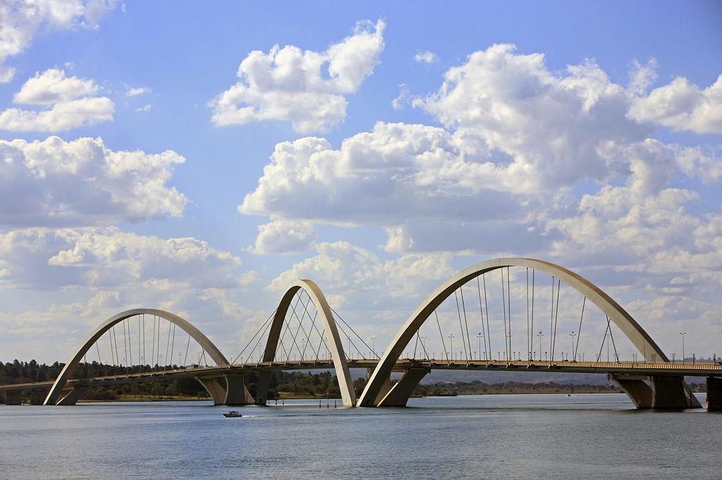 Oscar Niemeyer - Brasília - Most Juscelina Kubitschka