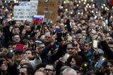 Ve slovenské metropoli protestovalo asi 30 tisíc lidí.