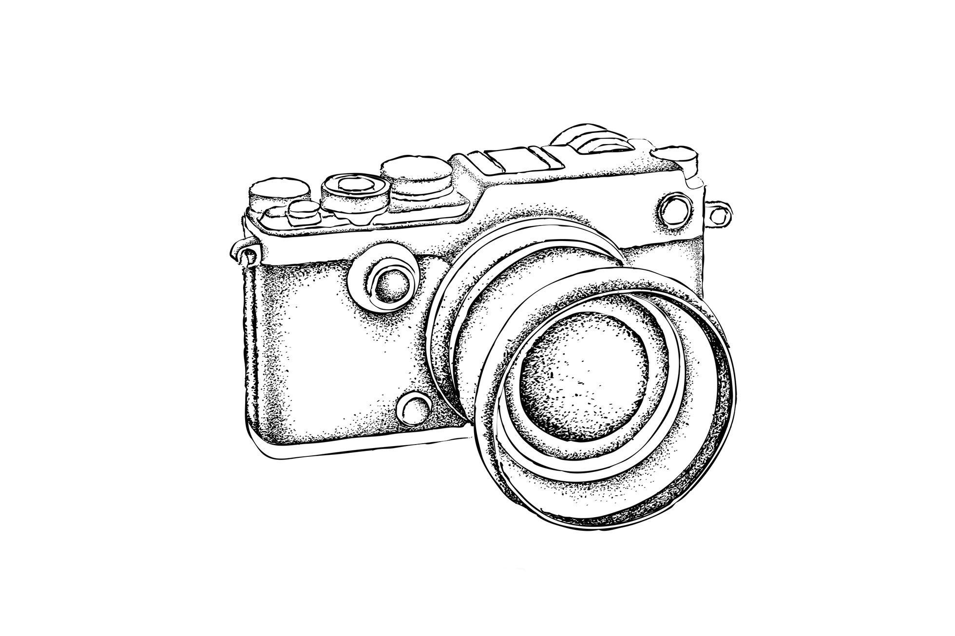 Камера титан распечатать. Винтажный фотоаппарат вектор. Как нарисовать камеру. Ретро фотоаппарат рисунок карандашом. Камера Титан раскраска.
