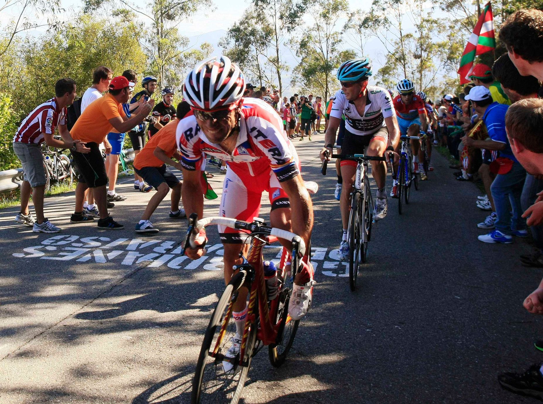 Cyklistický závod Vuelta 2013 - Joaquím Rodriguez, Chris Horner a Vincenzo Nibali
