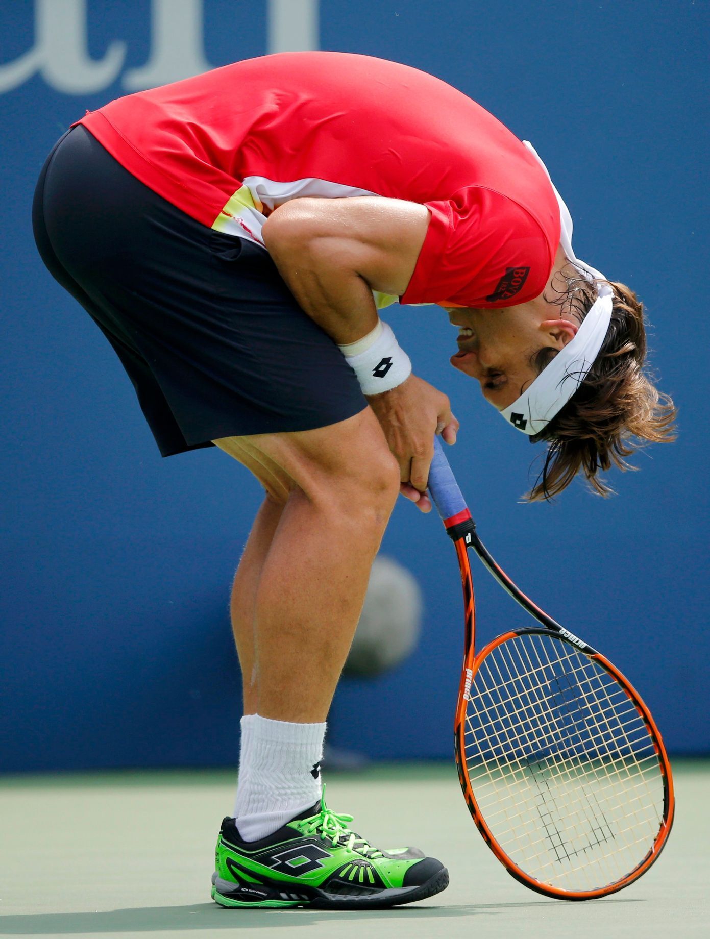 David Ferrer na US Open 2014