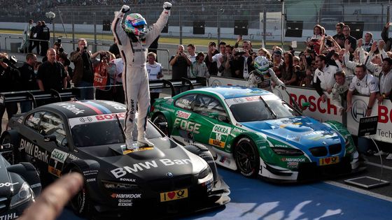 Kanadský závodník Bruno Spengler vybojoval s BMW M3 vítězství v DTM v roce 25. výročí premiéry vozu.