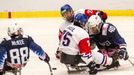 MS v parahokeji v Ostravě 2019, semifinále Česko - USA