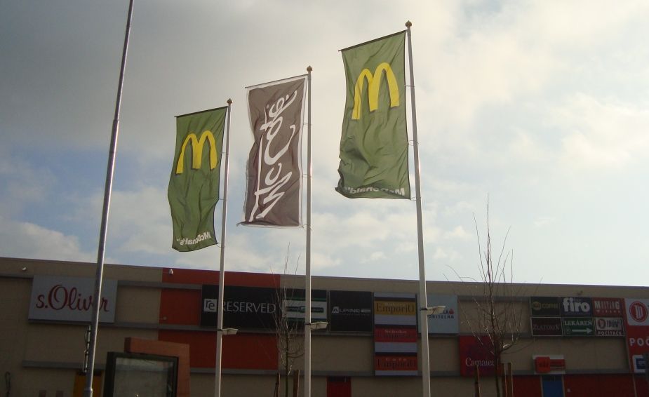 Zelený McDonald's v Trenčíně
