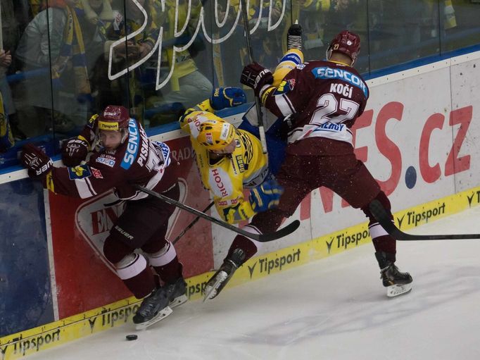 ELH, Zlín - Sparta: David Kočí (27), Jan Piskáček (75)