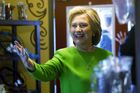 Clintonová zahájila boj o Bílý dům, v Ohiu ji nikdo nepoznal