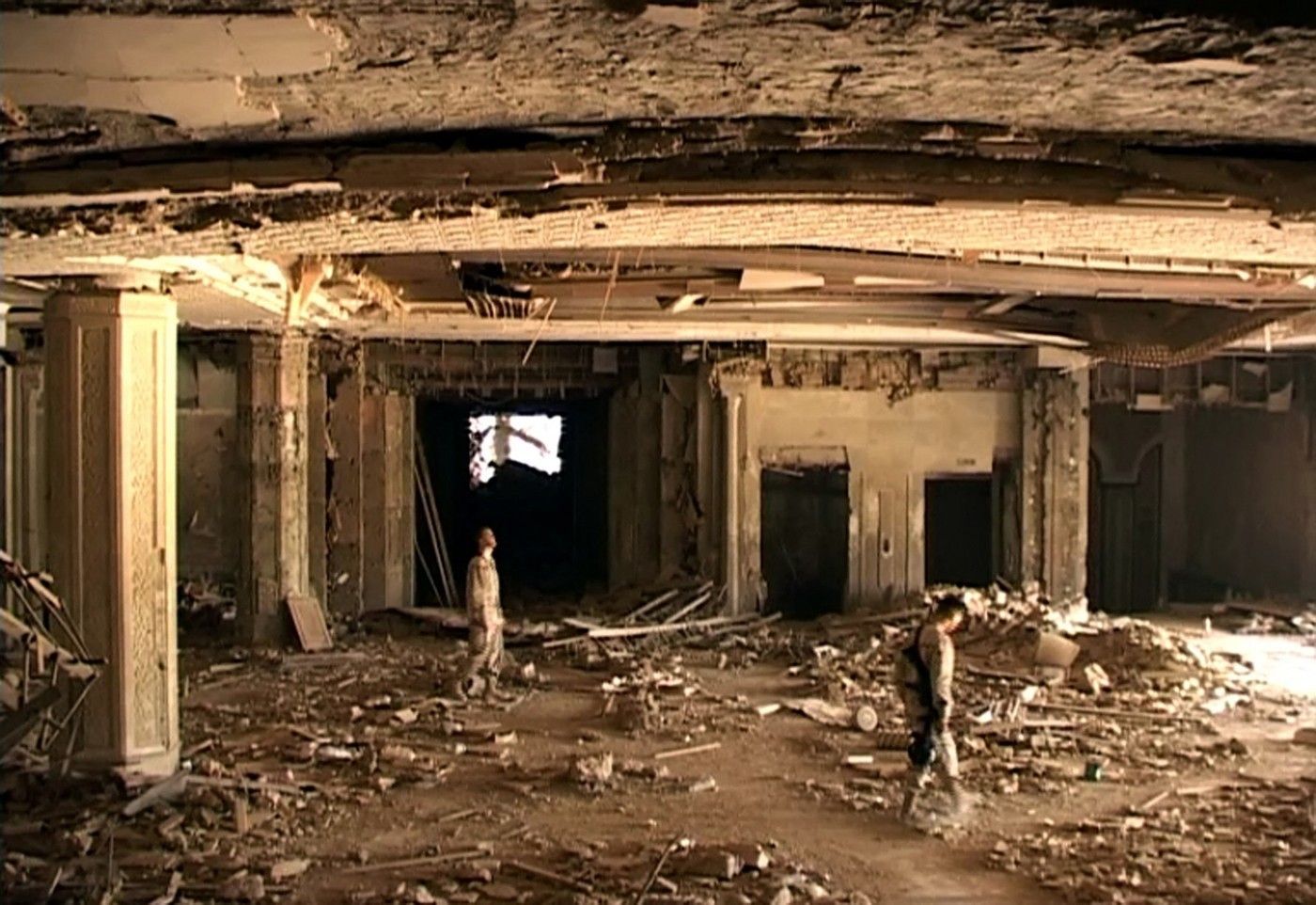 Saddámův palác, seriál Nejstřeženější budovy, pevnost, Irák, Zahraničí