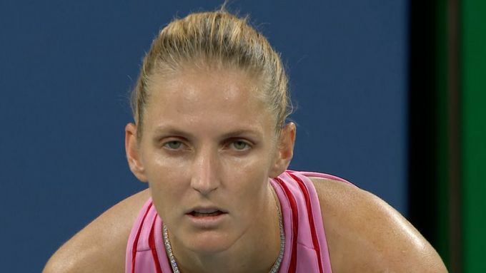 Sestřih zápasu mezi Karolínou Plíškovou a Viktorií Azarenkovou na US Open.