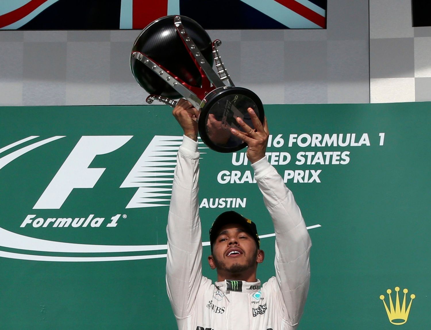 F1, VC USA 2016: Lewis Hamilton. Mercedes