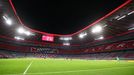 Prázdné hlediště stadionu Allianz Arena v odvetném osmifinále Ligy mistrů Bayern - Chelsea